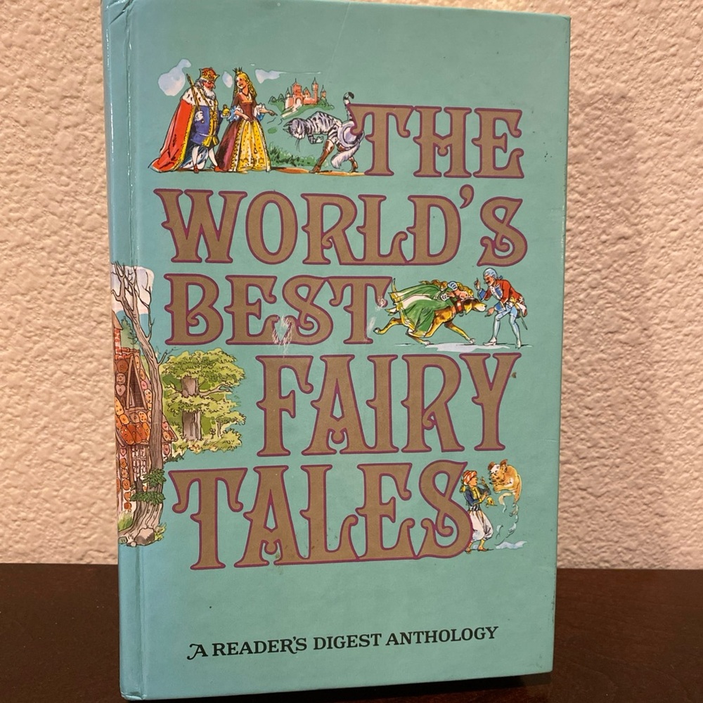 The World's Best Fairy Tales Hardcover Book, A Readers Digest Anthology 1991 VTG
